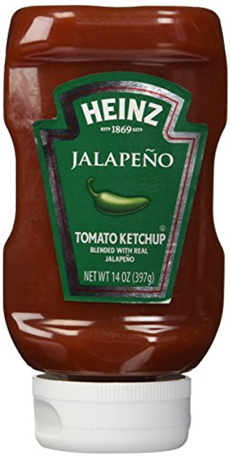 Heinz Ketchup Jalpeno 14 oz Heinz Ketchup Jalpeno 14 oz