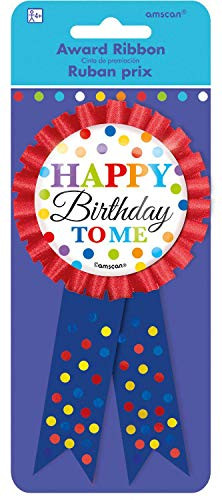 Amscan Award Ribbon Party Decor 5 34 x 3 18 Multi Color