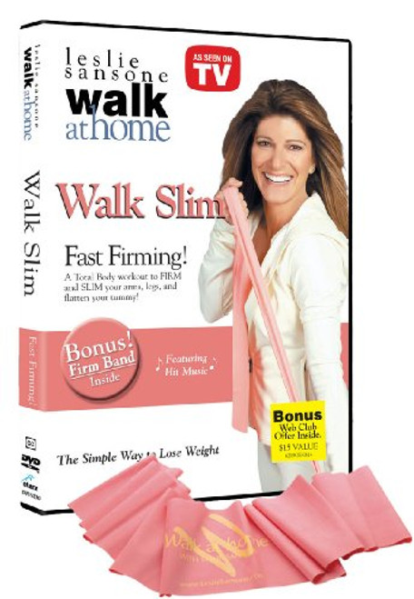 Leslie Sansones Walk Slim Fast Firming with Firming Band Leslie Sansones Walk Slim Fast Firming with Firming Band