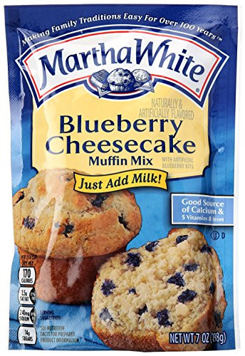 Martha White Blueberry Cheesecake Muffin Mix 7 oz
