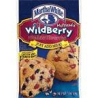 Martha White Muffin Mix Wildberry 7 oz Pack of 6