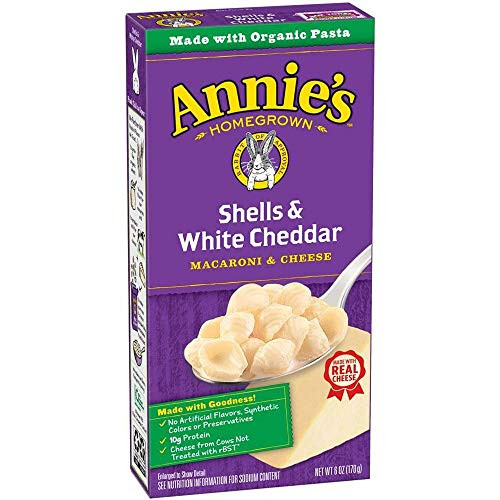 Shells and White Cheddar Macaroni Cheese 6 Ounce  12 per case