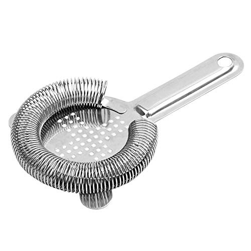 Professional Cocktail Strainer  Stainless Steel Bar Strainers for Bartenders and Mixologists Bartending