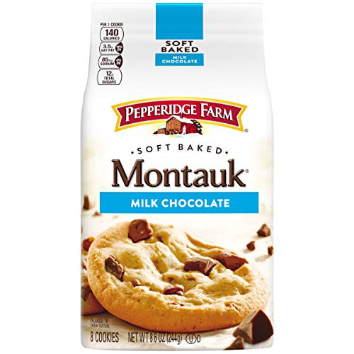 Pepperidge Farm Montauk Soft Baked Milk Chocolate Cookies 86 Oz Bag