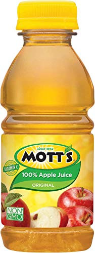 Motts 100 Percent Apple Juice 8 Fluid Ounce  6 per pack  4 packs per case