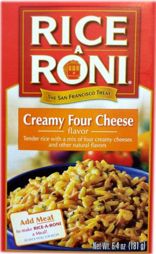 RiceARoni CREAMY FOUR CHEESE Flavor 64oz 5 pack