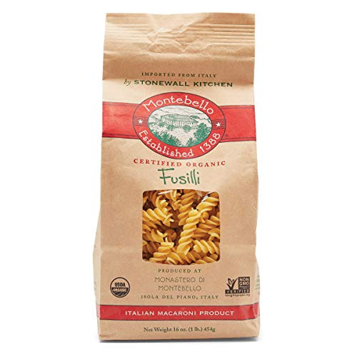 Montebello Organic Fusilli 1 lb 4Pack
