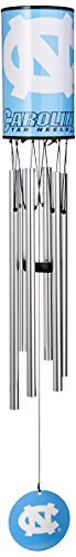 NCAA North Carolina Tar Heels Barrel Wind Chimes 40Inch