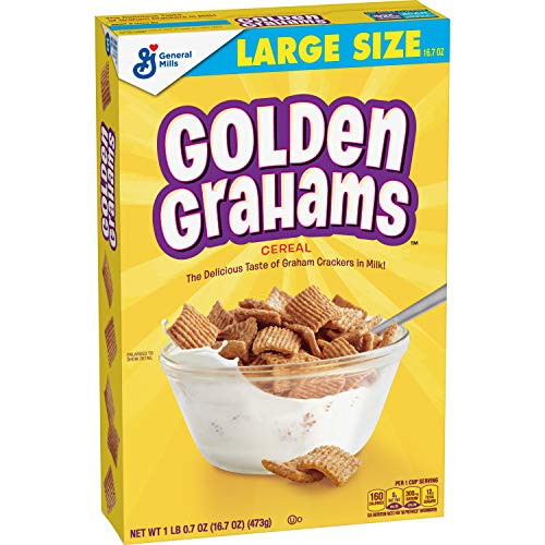 Golden Grahams Cereal Graham Cracker Taste Whole Grain 167 oz