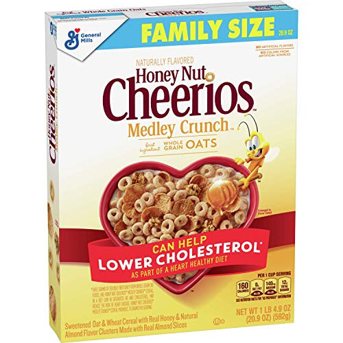 Honey Nut Cheerios Medley Crunch Cereal with Oats 209 oz