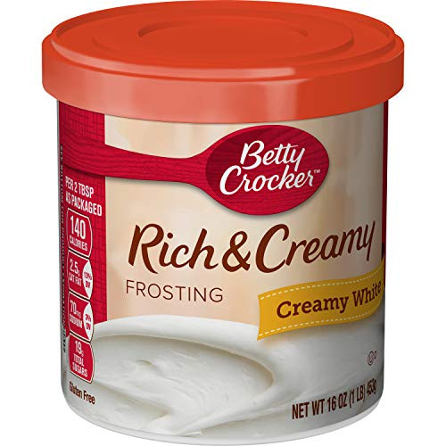 Betty Crocker Gluten Free Frosting Rich and Creamy White 16 oz