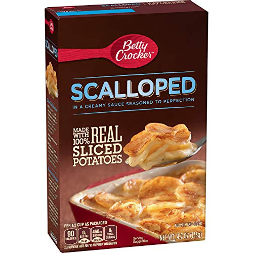 Betty Crocker Scalloped Potatoes 47 oz Box pack of 6 Betty Crocker Scalloped Potatoes 47 oz Box pack of 6