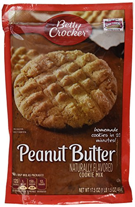 Betty Crocker Peanut Butter Cookie Mix 175 oz 3 pk Betty Crocker Peanut Butter Cookie Mix 175 oz 3 pk