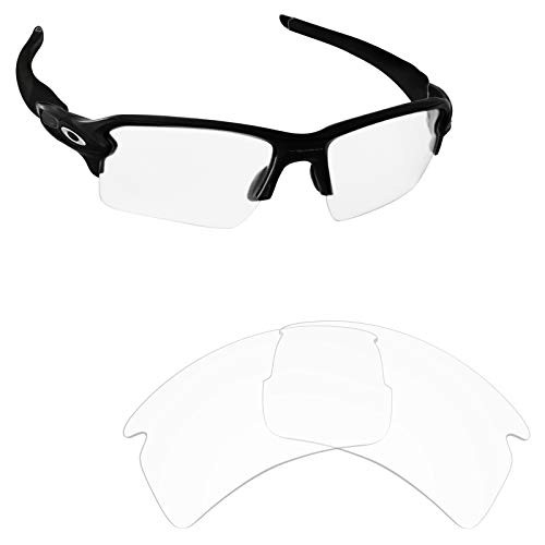 Alphax Crystal Clear Nonpolarized Replacement Lenses for Oakley Flak 20 XL OO9188