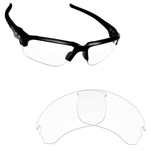 Alphax Crystal Clear Nonpolarized Replacement Lenses for Oakley Flak Draft OO9364