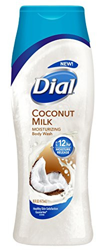 Dial Body Wash Coconut Milk with Up to 12 Hour Moisture Release 16 Fluid Ounces