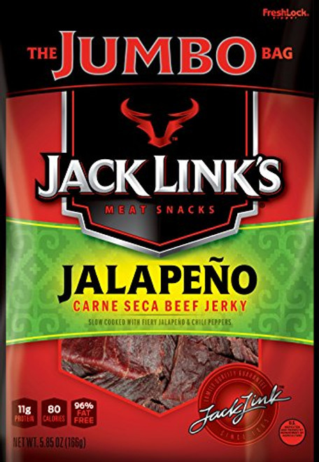 Jack Links Beef Jerky Jalapeno Carne Seca 585 Ounce Jack Links Beef Jerky Jalapeno Carne Seca 585 Ounce
