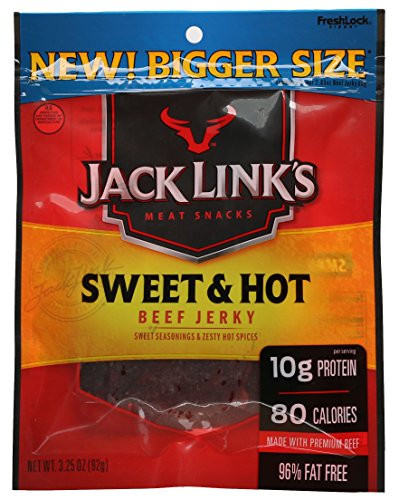 Jack Link Beef Jerky Sweet  Hot 325 oz