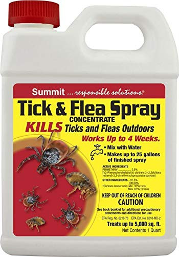 Summitreponsible solutions TICK  FLEA Spray  Concentrate  Quart