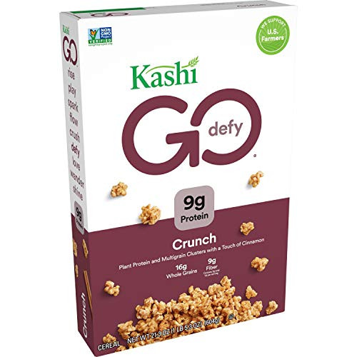 Kashi GO Crunch Breakfast Cereal  NonGMO Project Verified Project Verified Vegetarian Bulk Cereal 213 Oz Box Pack of 3 Boxes