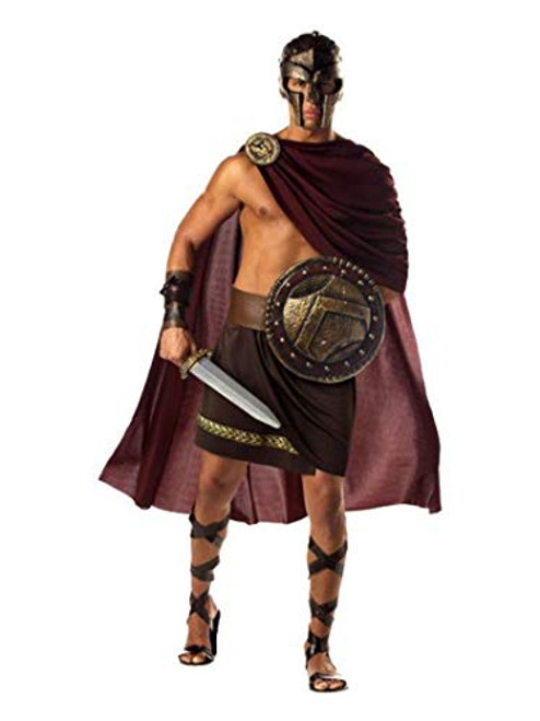 California Costumes Mens Spartan WarriorBrownLarge Costume