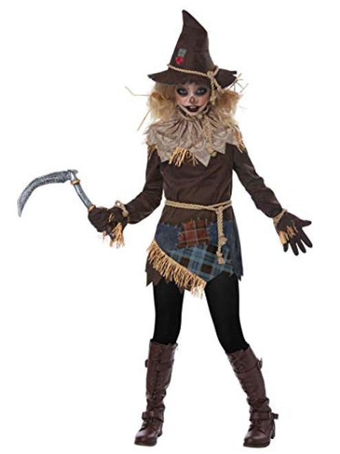 California Costumes Girls Creepy Scarecrow Child Costume California Costumes Girls Creepy Scarecrow Child Costume