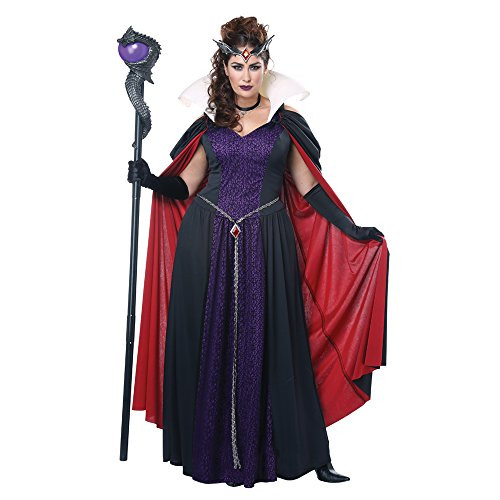California Costumes Womens Plussize Evil Storybook Queen  Adult Plus Women Costume Adult Costume blackpurplelavender 2XLarge