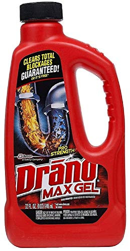 Drano Max Gel Clog Remover 32 oz Pack of 4