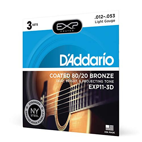DAddario Acoustic Guitar Strings EXP113D