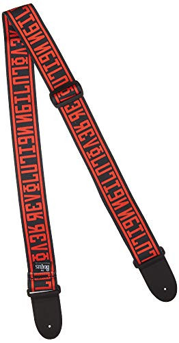 Planet Waves Beatles Woven Guitar Strap Revolution