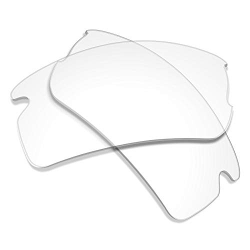 Flugger Replacement Lenses for Oakley Flak 20 OO9295 Sunglass  Nonpolarized Clear