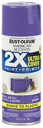 RustOleum 327894 American Accents Spray Paint 12 Oz Gloss Grape