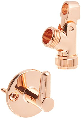 Jaclo 8034PCU Swivel Base and Pin Wall Mount Polished Copper