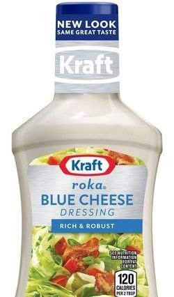 Kraft Roka Blue Cheese Dressing 16oz Bottle Pack of 3