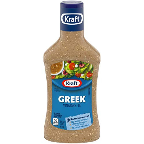 Kraft Greek Vinaigrette Dressing 16 fl oz Bottles Pack of 6 Kraft Greek Vinaigrette Dressing 16 fl oz Bottles Pack of 6