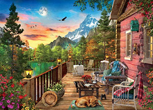 Ceaco Weekend Retreat Collection Mountain View Jigsaw Puzzle 1000 Pieces
