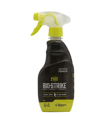 Hunters Specialties ScentAWay 079011 BioStrike Scent Control Spray 12 oz Grey HSSAW07901