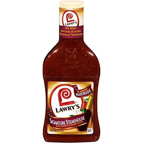 Lawrys Signature Steakhouse with Worcestershire Sauce 30 Minute Marinade 12 fl oz Lawrys Signature Steakhouse with Worcestershire Sauce 30 Minute Marinade 12 fl oz