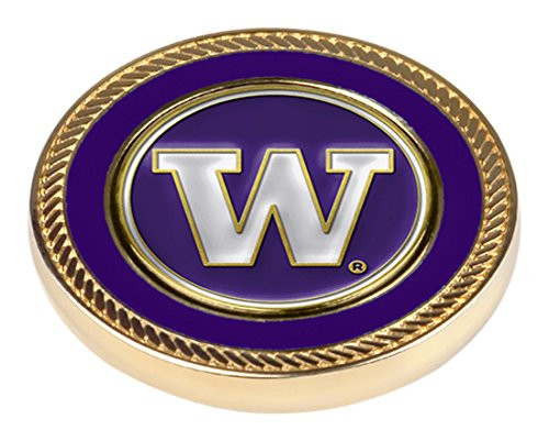 NCAA Washington Huskies - Challenge Coin/2 Ball Markers