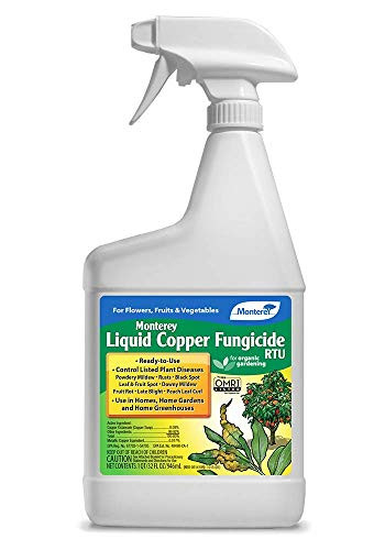 Monterey LG 3154 Liquid Copper Fungicide LiquiCop 32 oz Clear