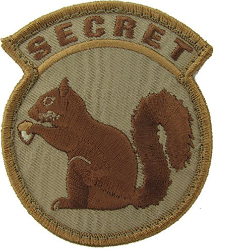 MilSpec Monkey Secret Squirrel Patch Desert