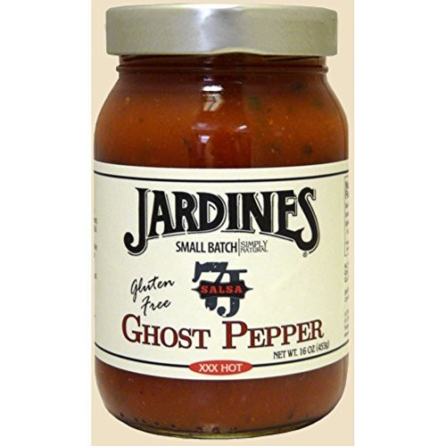 7J Ranch Ghost Pepper Salsa 16 Ounce  6 per case