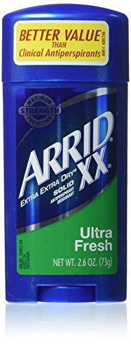 Arrid XX Ultra Fresh Extra Extra Dry Solid AntiPerspirant Deodorant 26 oz Pack of 6