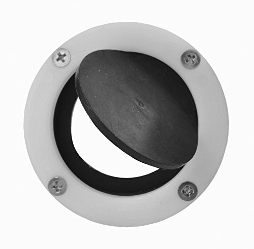 attwood 38763 Boat SelfBailing Cockpit Mounted Scupper Valve Kit