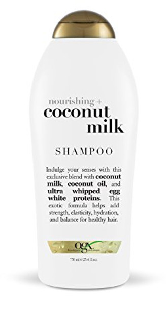 OGX Nourishing Coconut Milk Shampoo 254 Ounce Salon Size OGX Nourishing Coconut Milk Shampoo 254 Ounce Salon Size