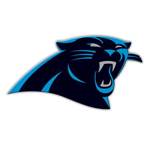 Fremont Die NFL Carolina Panthers 12 Vinyl Team Logo Magnet 12 Team Colors
