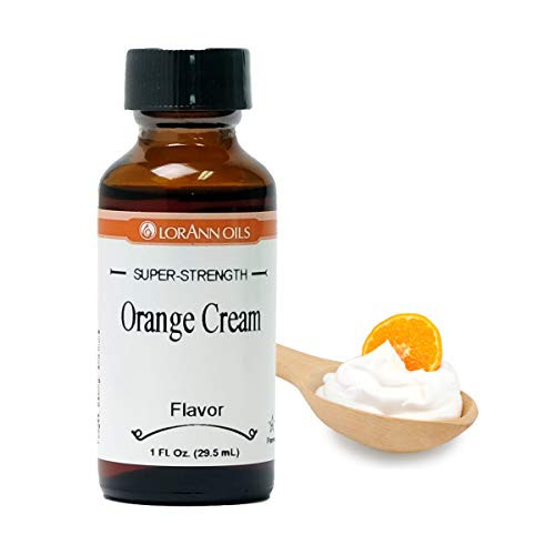 LorAnn Orange Cream Super Strength Flavor Flavor 1 ounce bottle