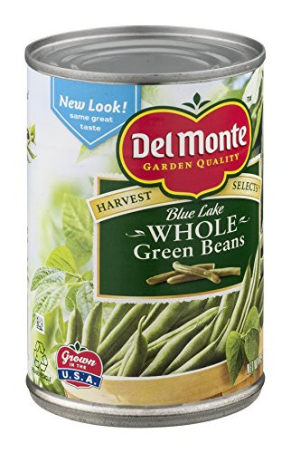 Del Monte Blue Lake Whole Green Beans 145 Oz Pack of 6