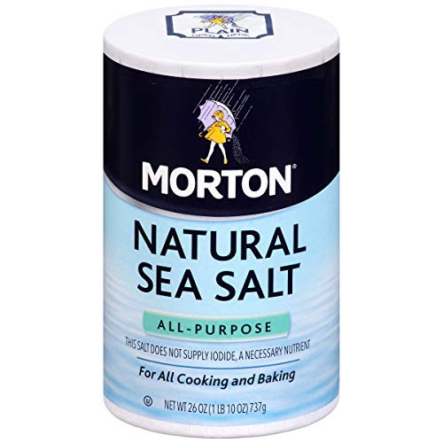 Morton Salt Natural Sea Salt  26 oz