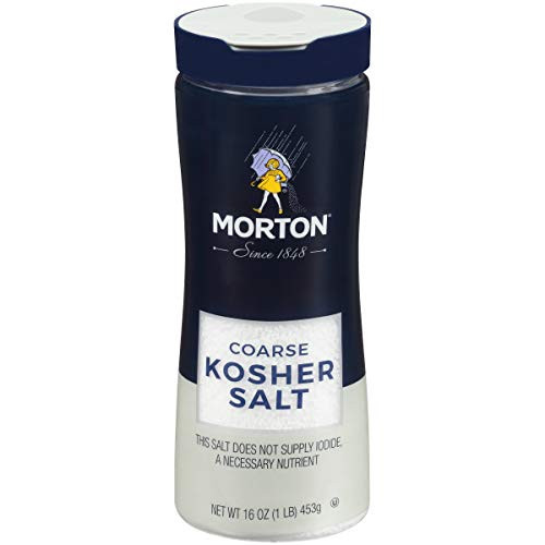Morton Kosher Salt Coarse 16 Ounce Pack of 12 Morton Kosher Salt Coarse 16 Ounce Pack of 12